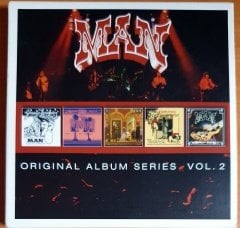 MAN / ORIGINAL ALBUM SERIES VOL.2 / GREASY TRUCKERS PRESENT MAN, LIVE AT THE PADGET ROOMS PENARTH, BACK INTO THE FUTURE, V.A. CHRISTMAS AT THE PATTI, MAXIMUM DARKNESS (2016) - 5CD 2.EL