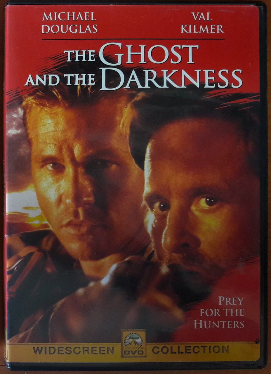 THE GHOST AND THE DARKNESS - MICHAEL DOUGLAS - VAL KILMER - DVD 2.EL 1. BÖLGE TR ALTYAZI YOKTUR