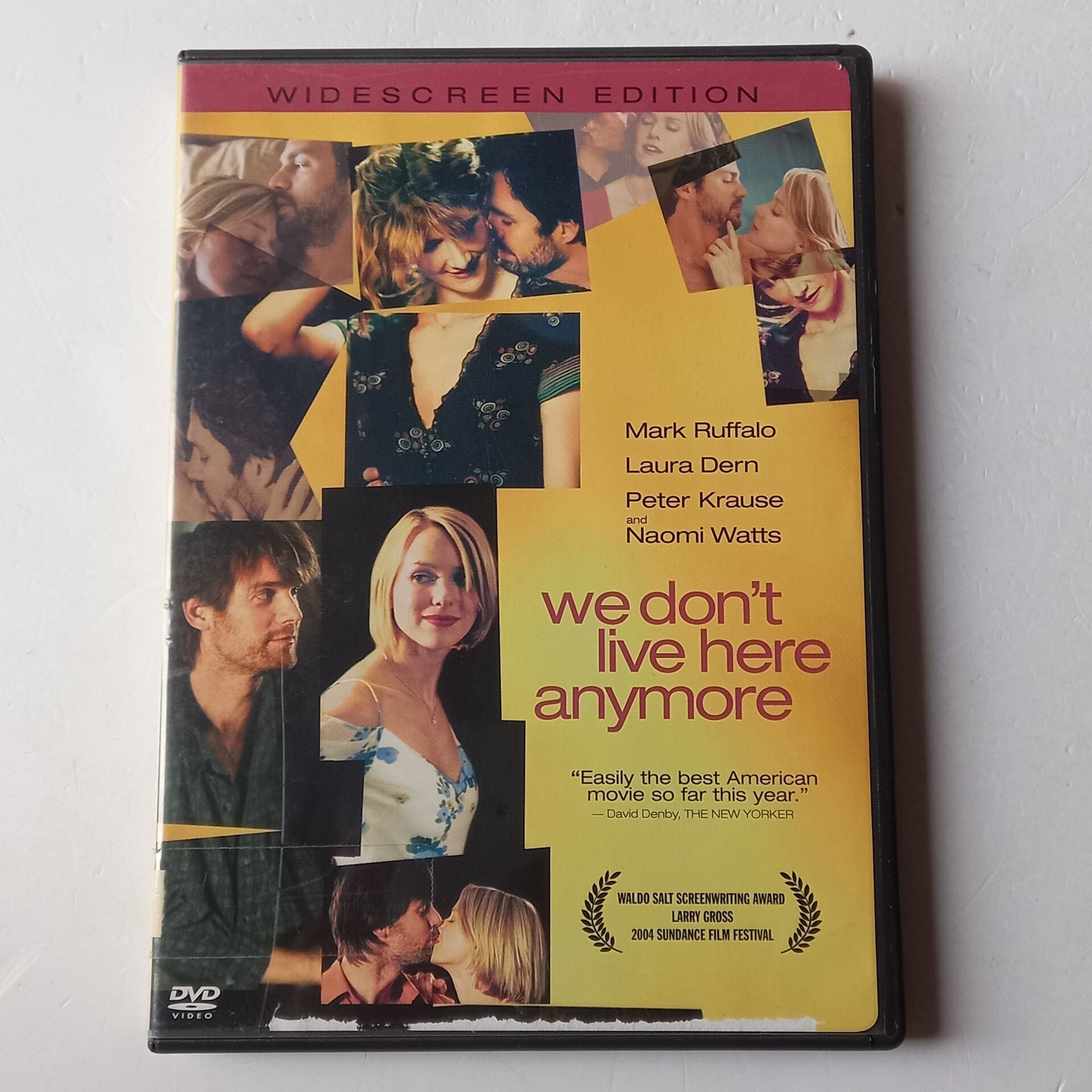 WE DONT LIVE HERE ANYMORE - MARK RUFFALO, LAURA DERN, PETER KRAUSE, NAOMI WATTS - DVD 2.EL