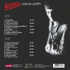 YAVUZ ÇETİN - SATILIK (2001) - LP YENİ BASIM AÇILIR KAPAK SIFIR PLAK