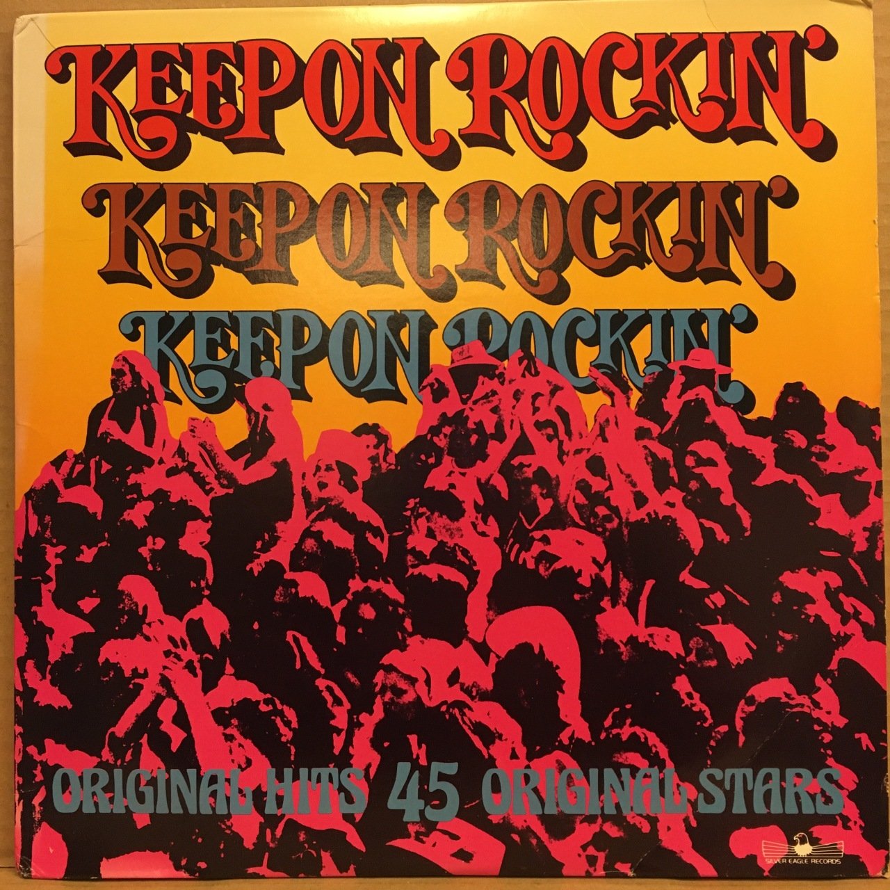 KEEP ON ROCKIN' 45 ORIGINAL HITS ORIGINAL STARS 1986 2.EL 4PLAK
