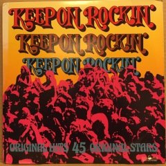 KEEP ON ROCKIN' 45 ORIGINAL HITS ORIGINAL STARS 1986 2.EL 4PLAK