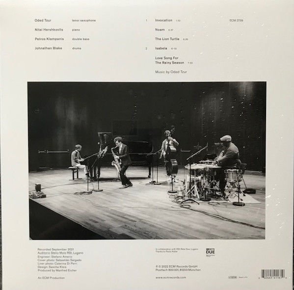 ODED TZUR - ISABELA (2022) - LP ECM RECORDS SIFIR PLAK