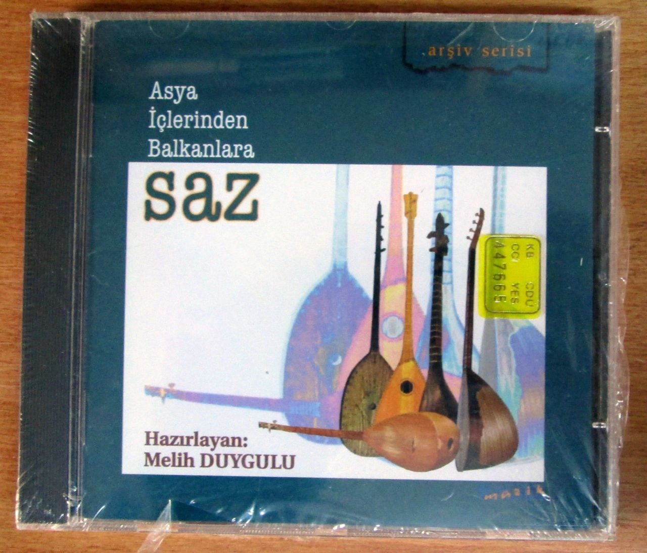 ASYA İÇLERİNDEN BALKANLARA SAZ M. DUYGULU CD SFR