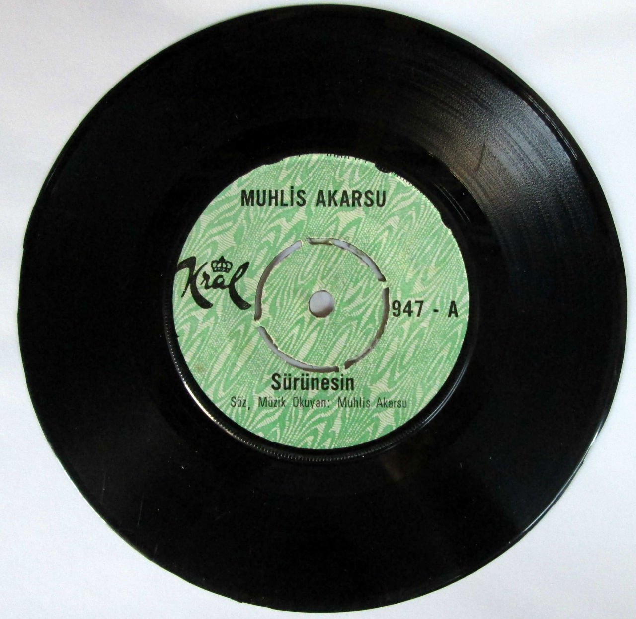 MUHLİS AKARSU - SÜRÜNESİN - 45LİK