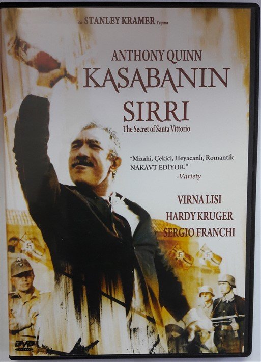 KASABANIN SIRRI - THE SECRET OF SANTA VITTORIO - ANTHONY QUINN - DVD 2.EL