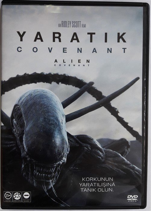 YARATIK COVENANT - ALIEN COVENANT (2017) - MICHAEL FASSBENDER - RIDLEY SCOTT - DVD 2.EL