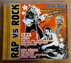 RAP VS ROCK - BLUE JEAN COMPILATION - CD CEZA TEOMAN AYBEN IN SPITE SOUL SACRIFICE DERİN DARBE 2.EL