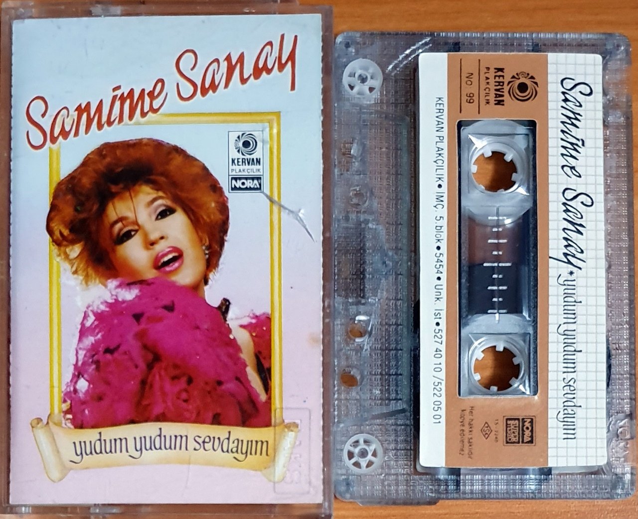 SAMİME SANAY - YUDUM YUDUM SEVDAYIM - KASET KERVAN 2.EL