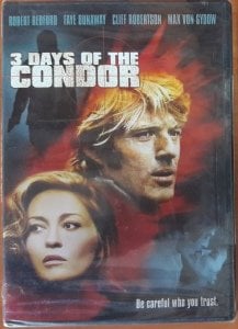 3 DAYS OF The CONDOR - ROBERT REDFORD - DVD SIFIR 1. BÖLGE TR ALTYAZI YOKTUR