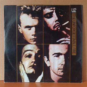 U2 - THE UNFORGETTABLE FIRE (1985) - 12'' 45RPM MAXI SINGLE 2.EL PLAK