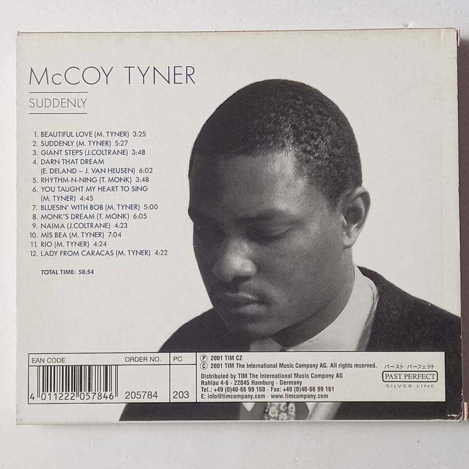 MCCOY TYNER – SUDDENLY (1991) - CD 2001 REISSUE 2.EL