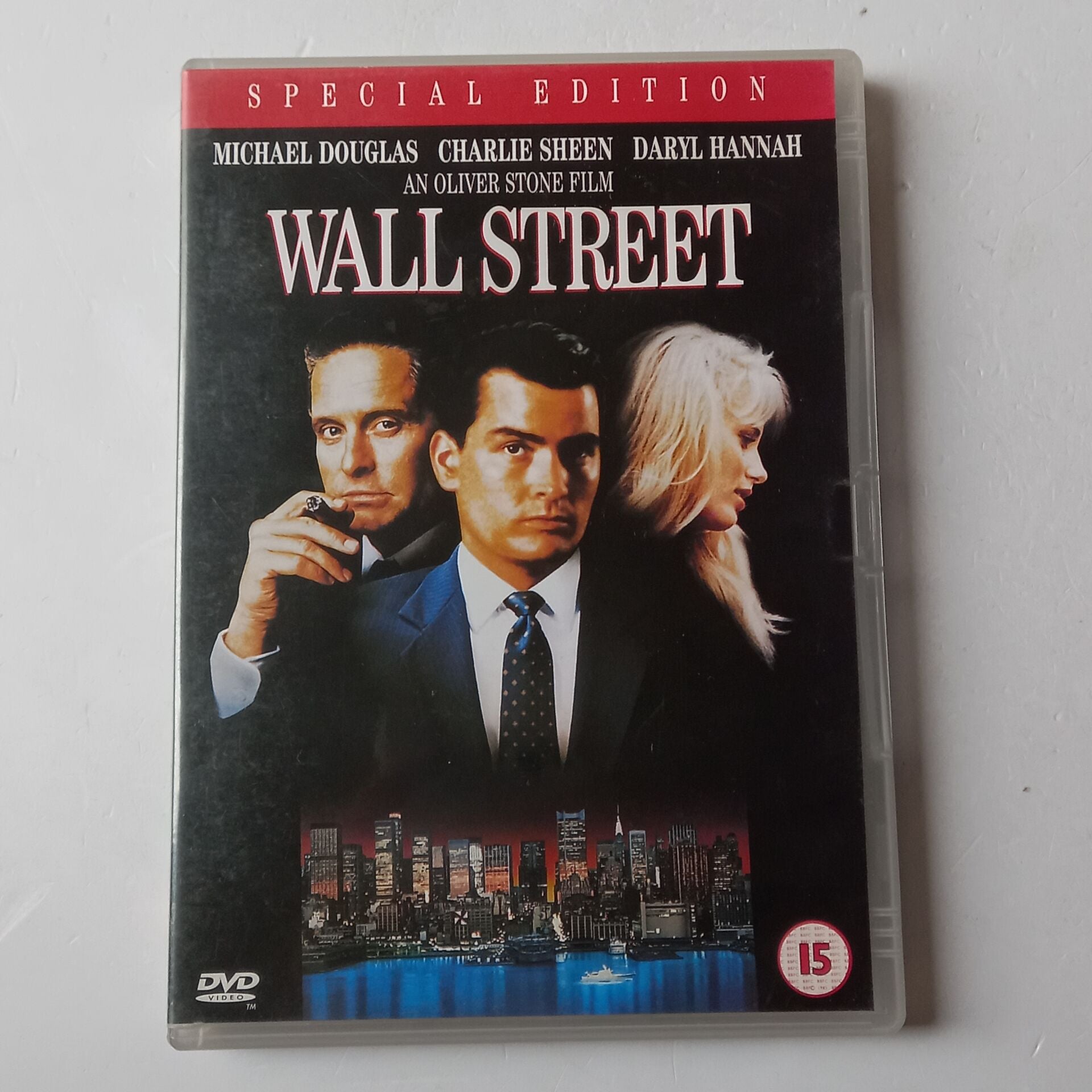 WALL STREET - MICHAEL DOUGLAS, CHARLIE SHEEN, DARYL HANNAH - DVD 2.EL