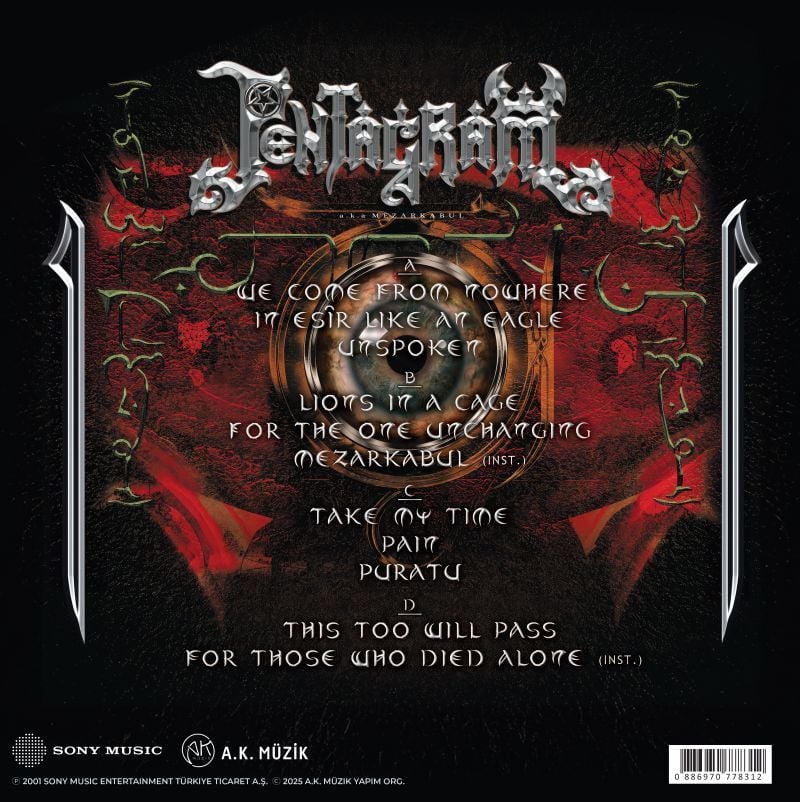 PENTAGRAM - UNSPOKEN (2001) - 2LP 180GR 2026 BASIM SIFIR PLAK