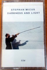 STEPHAN MICUS - DARKNESS AND LIGHT (1990) ECM CASSETTE MADE IN GERMANY ''NEW''
