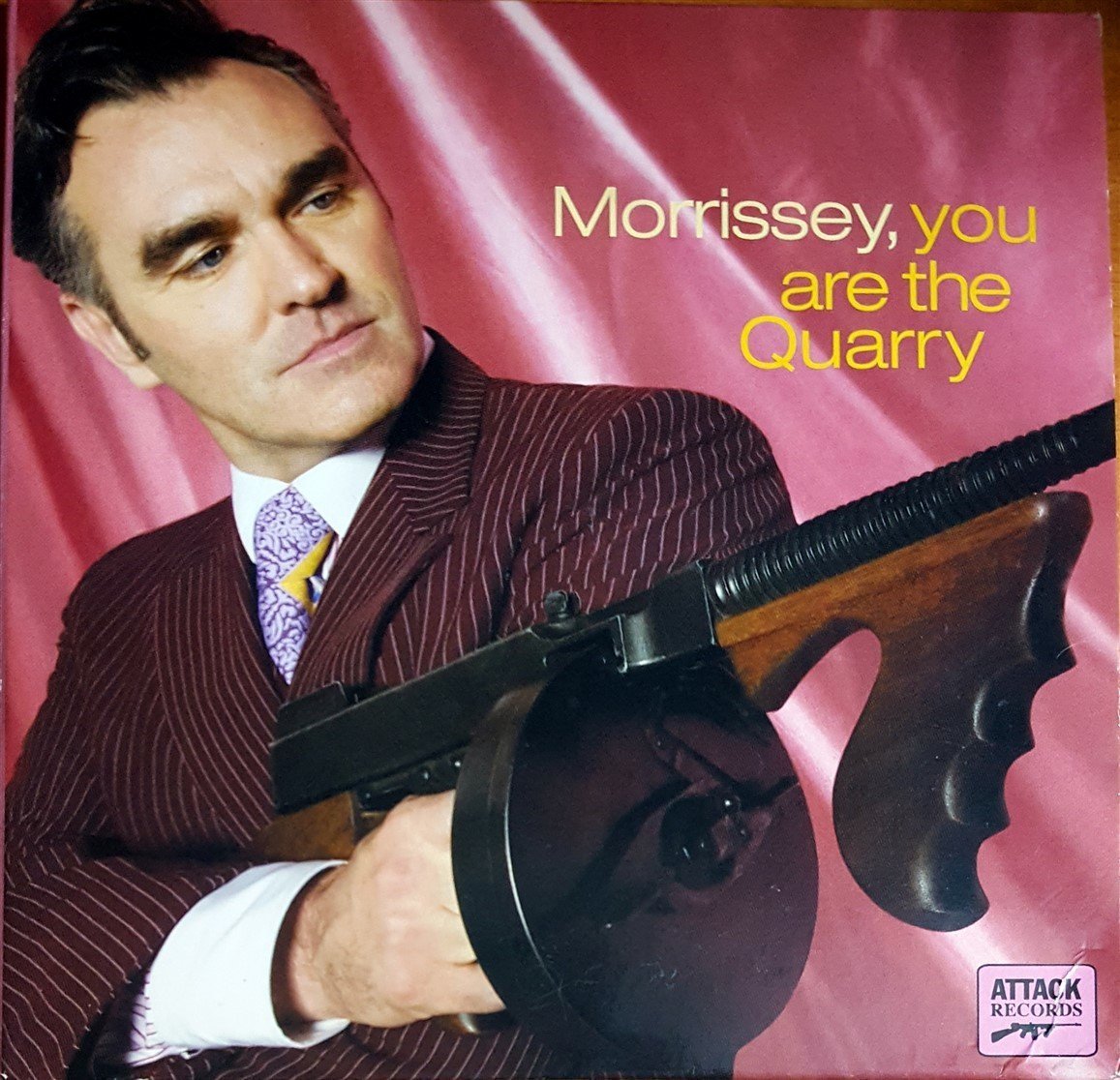 MORRISSEY - YOU ARE THE QUARRY (2004) ATTACK RECORDS CD+DVD 2.EL