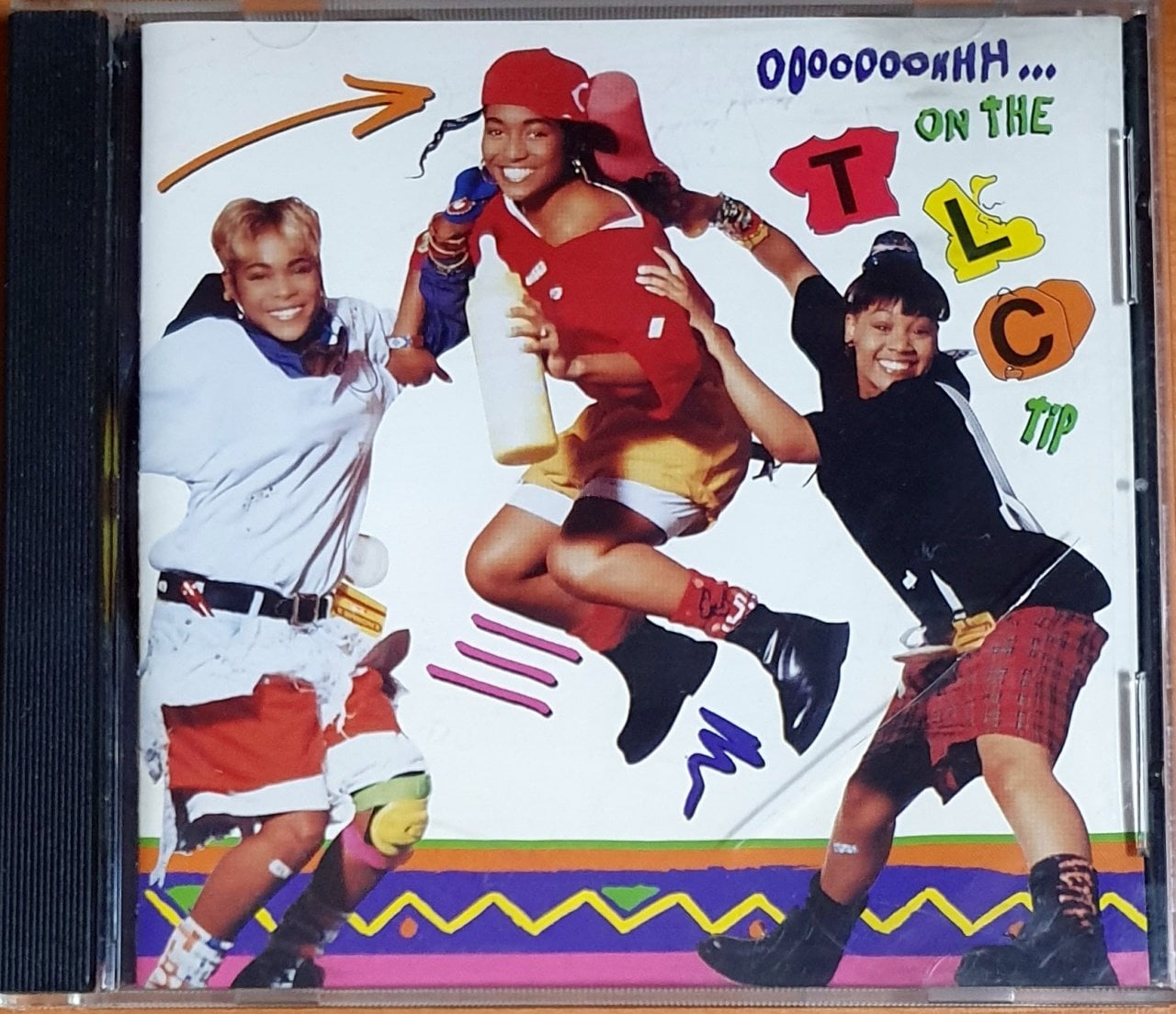 TLC - OH...ON THE TLC TIP (1992) - CD LAFACE RECORDS 2.EL