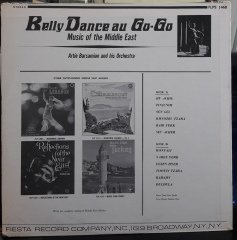 BELLY DANCE AU GO-GO MUSIC OF THE MIDDLE EAST - ARTIE BARSAMIAN - PLAK 2.EL