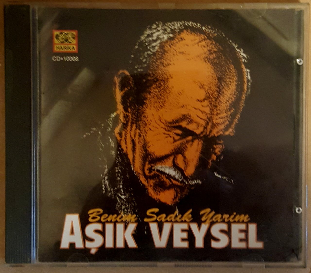AŞIK VEYSEL - BENİM SADIK YARİM - CD HARİKA KASETÇİLİK İLK BASKI 2.EL