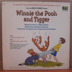 WINNIE THE POOH AND TIGGER (1968) - WALT DISNEY - LP PLAK 2.EL