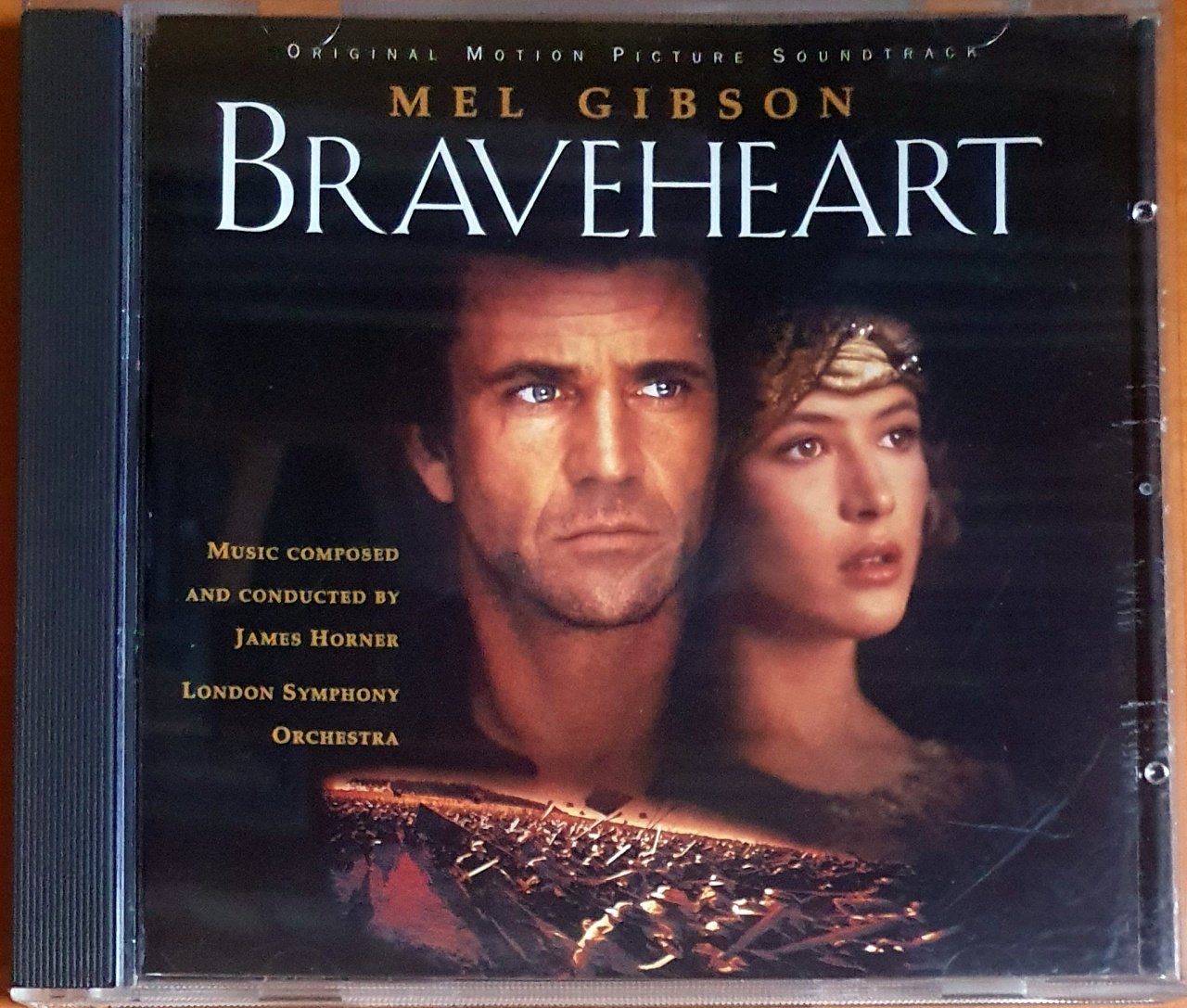 BRAVEHEART SOUNDTRACK / JAMES HORNER, LONDON SYMPHONY ORCHESTRA (1995) - CD 2.EL