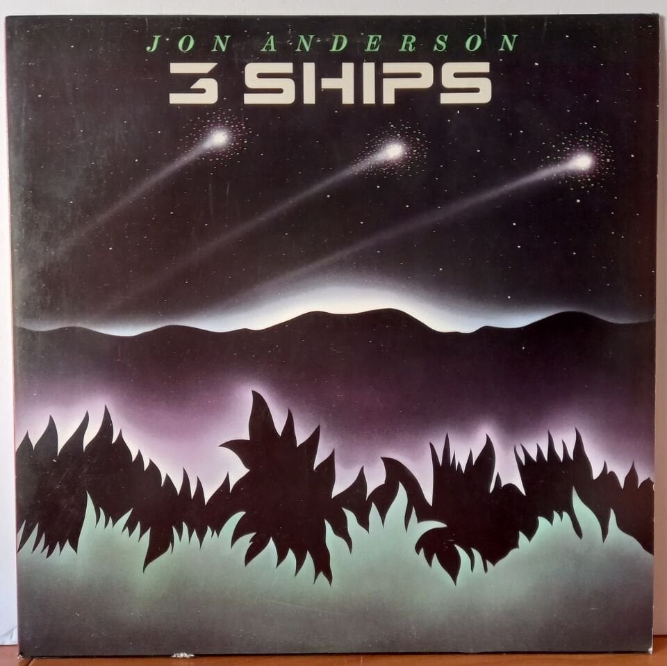 JON ANDERSON – 3 SHIPS (1985) - LP 2.EL PLAK