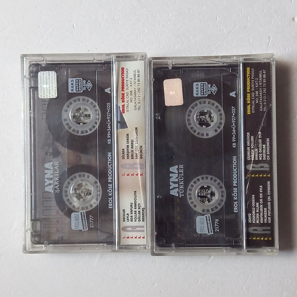 AYNA – AYNA (1999) - 2 KASET REISSUE 2.EL