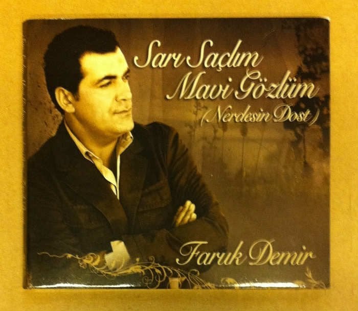 FARUK DEMİR SARI SAÇLIM MAVİ GÖZLÜM CD 2.EL