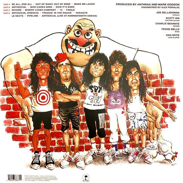 ANTHRAX - STATE OF EUPHORIA (1988) - 2xLP 2018 REISSUE SIFIR PLAK
