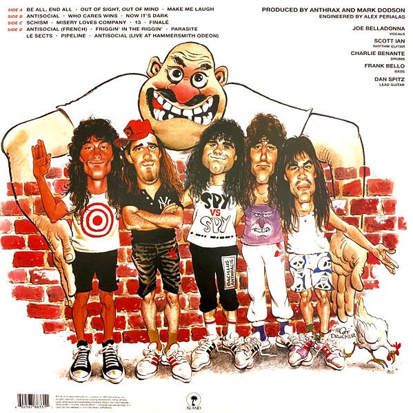 ANTHRAX - STATE OF EUPHORIA (1988) - 2xLP 2018 REISSUE SIFIR PLAK