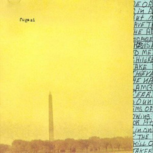 FUGAZI - IN ON THE KILL TAKER (1993) - LP 2023 CLEAR TRANSPARENT COLOURED SIFIR PLAK
