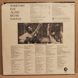 RICHIE HAVENS – SOMETHIN' ELSE AGAIN (1967) LP 2.EL PLAK