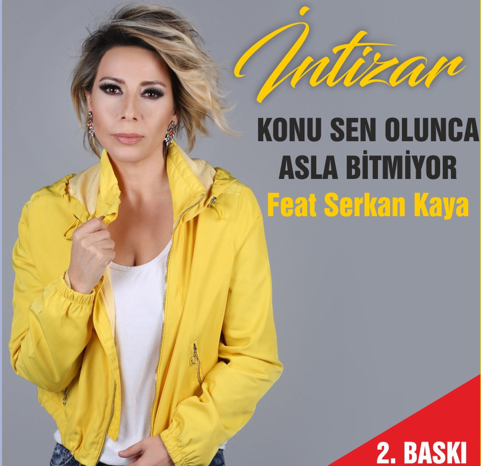 İNTİZAR - KONU SEN OLUNCA / ASLA BİTMİYOR Feat. SERKAN KAYA (2018) - CD SIFIR