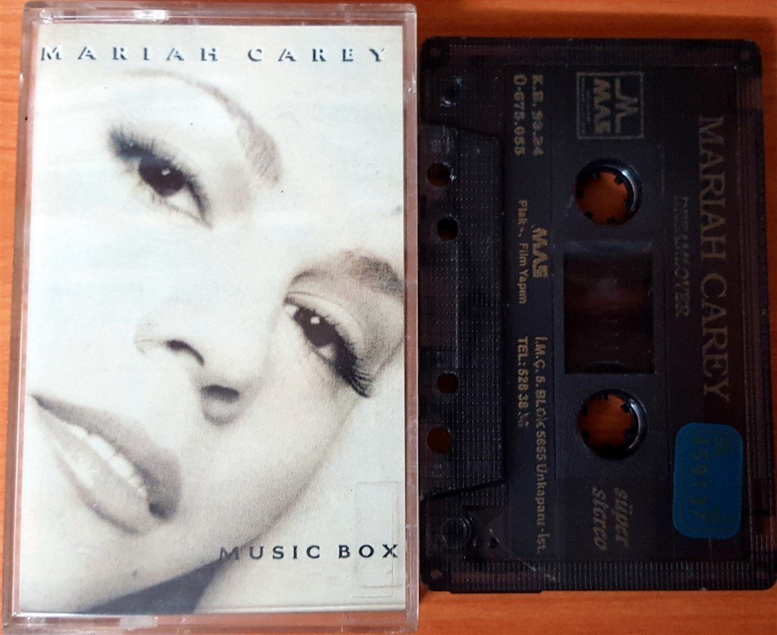 MARIAH CAREY - MUSIC BOX (1993) MAS CASSETTE MADE IN TURKEY ''USED''