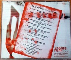 CENOTAPH - VOLUPTUOUSLY PUKED GENITALS (2005) TURKISH DEATH METAL CD 2.EL