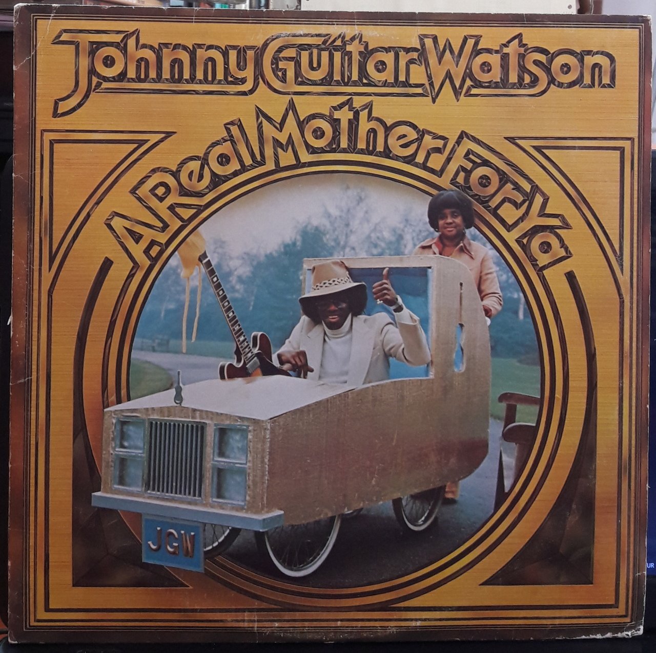 JOHNNY GUITAR WATSON - A REAL MOTHER FOR YA (1977) - PLAK 2.EL