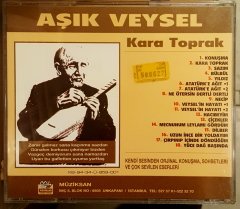 AŞIK VEYSEL - KARA TOPRAK - CD MÜZİKSAN İLK BASKI 2.EL