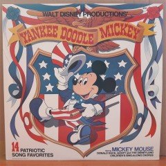 YANKEE DOODLE MICKEY MOUSE (1980) - WALT DISNEY - LP PLAK 2.EL