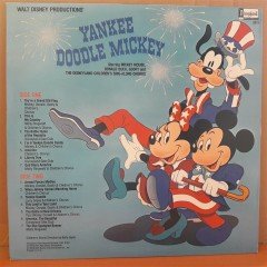 YANKEE DOODLE MICKEY MOUSE (1980) - WALT DISNEY - LP PLAK 2.EL