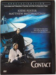 CONTACT - MESAJ - JODIE FOSTER - MATTHEW McCONAUGHEY - ROBERT ZEMECKIS - SNAPCASE DVD 2.EL (CARL SAGAN)