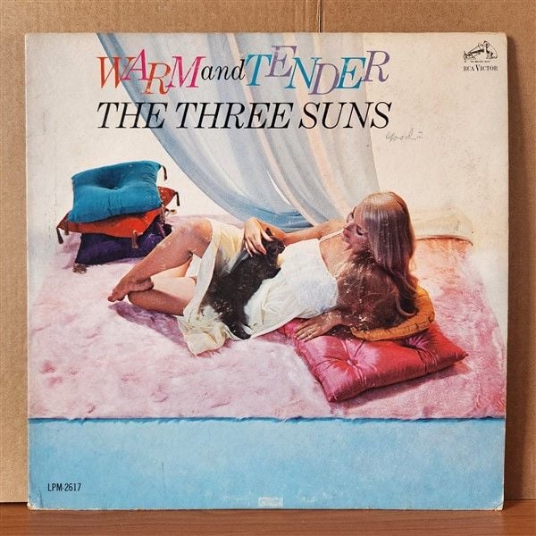 THE THREE SUNS – WARM AND TENDER (1962) - LP 2.EL PLAK