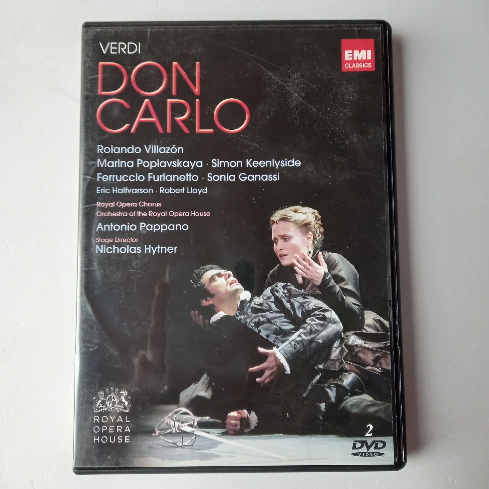 DON CARLO - VERDI - ROLANDO VILLAZON - 2DVD 2.EL