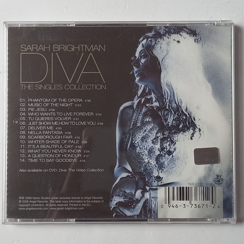 SARAH BRIGHTMAN – DIVA : THE SINGLES COLLECTION (2004) - CD 2.EL