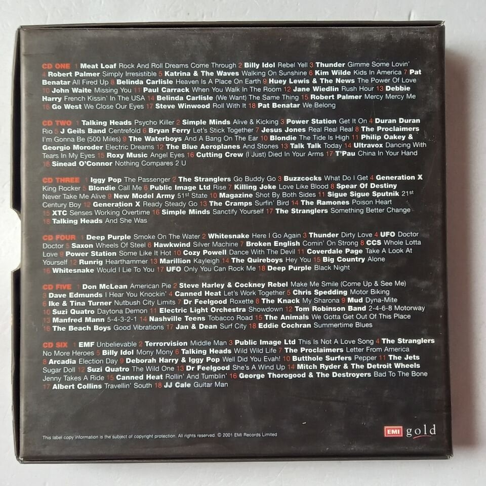 BEST OF DRIVING ROCK (2001) - 6CD BOX SET 2.EL