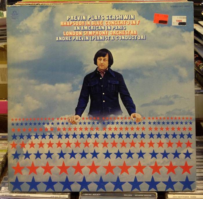 GERSHWIN LONDON SYM. ORC. PREVIN LP 2.EL