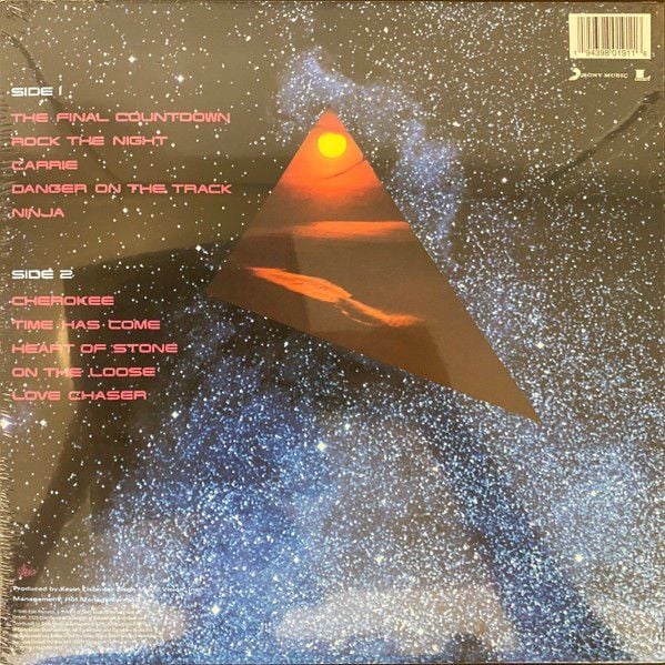 EUROPE - THE FINAL COUNTDOWN (1986) - LP COLOURED 2020 EDITION SIFIR PLAK