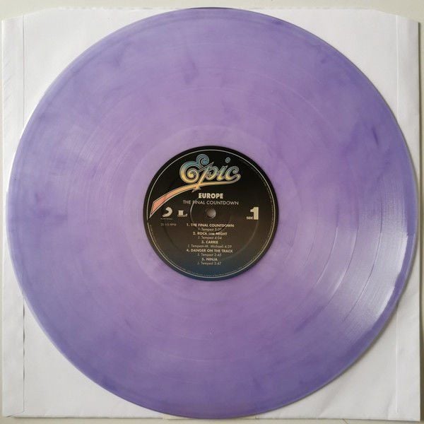 EUROPE - THE FINAL COUNTDOWN (1986) - LP COLOURED 2020 EDITION SIFIR PLAK