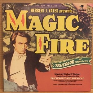 MAGIC FIRE (1955) - SOUNDTRACK / WAGNER , KORNGOLD (1983) - LP 2.EL PLAK