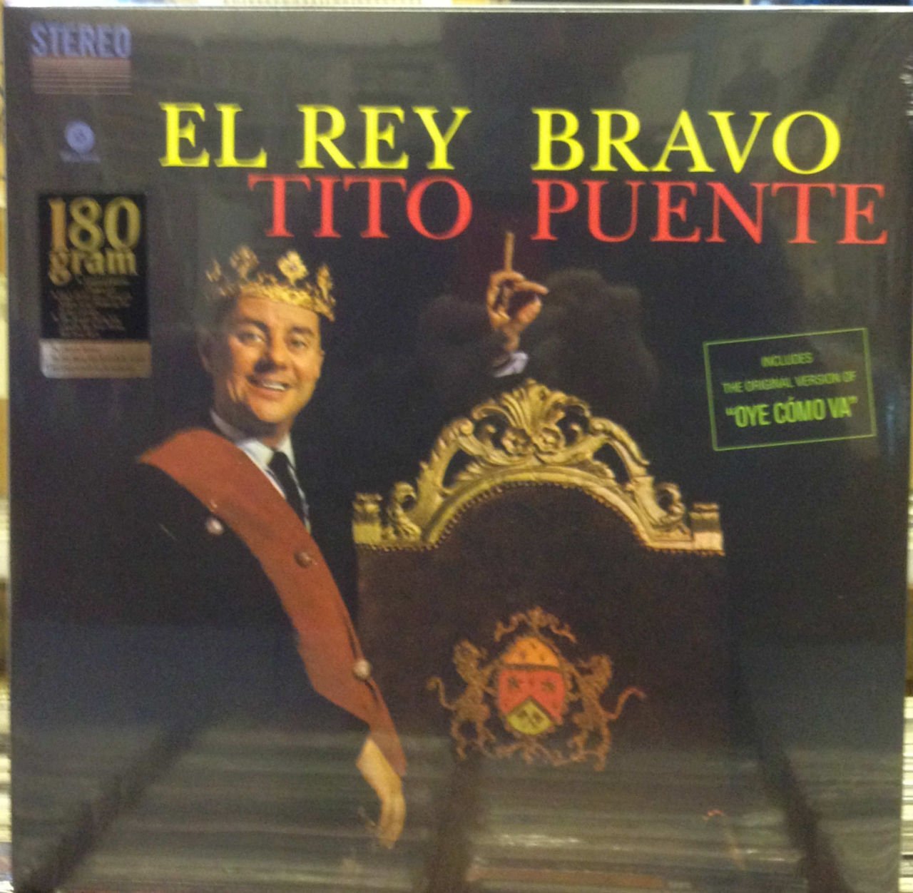 TITO PUENTE - EL REY BRAVO LP SIFIR