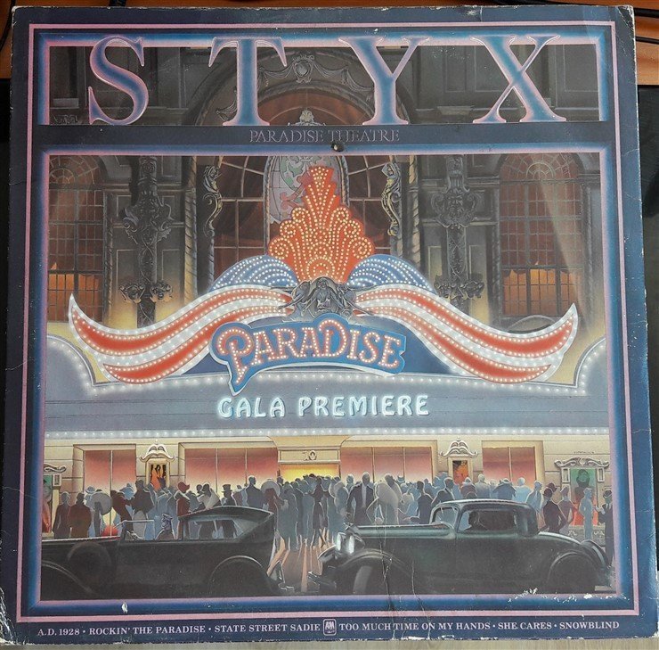 STYX - PARADISE THEATHER (1980) - 2.EL PLAK